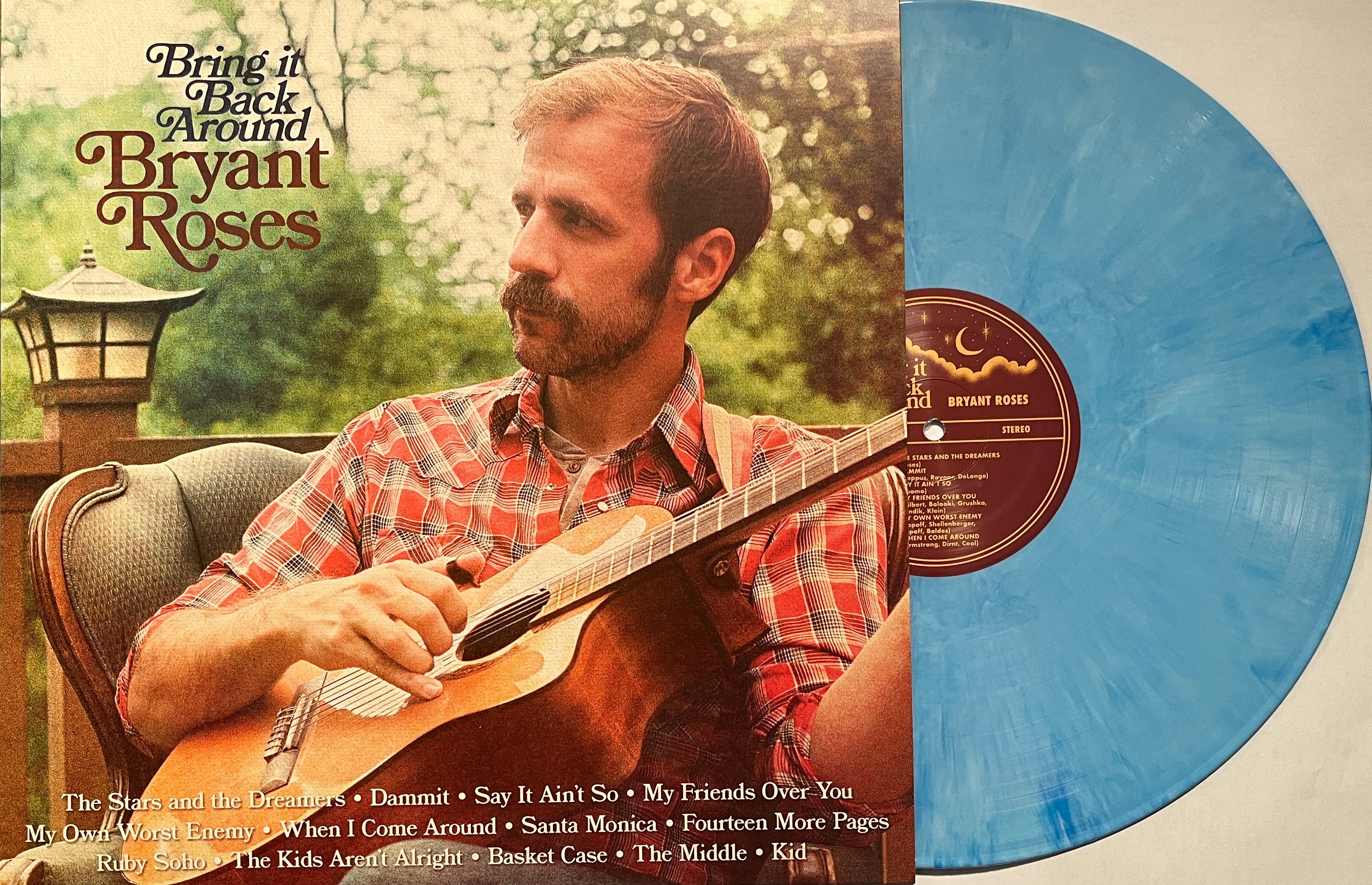 LIMITED EDITION: Bring it Back Around: 90s Punk/Rock Country Cover Album on Dusty Blue Vinyl
