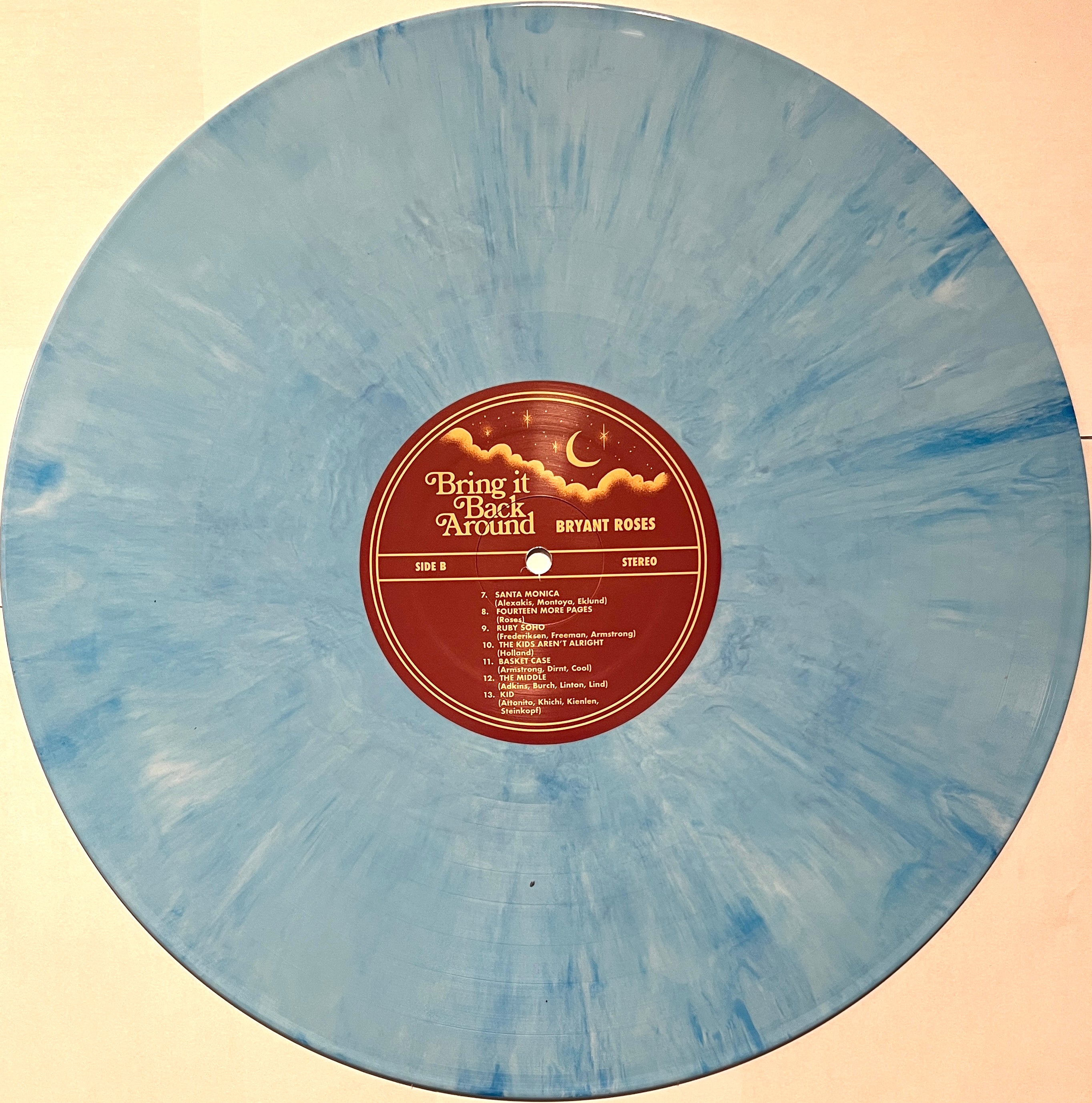 LIMITED EDITION: Bring it Back Around: 90s Punk/Rock Country Cover Album on Dusty Blue Vinyl