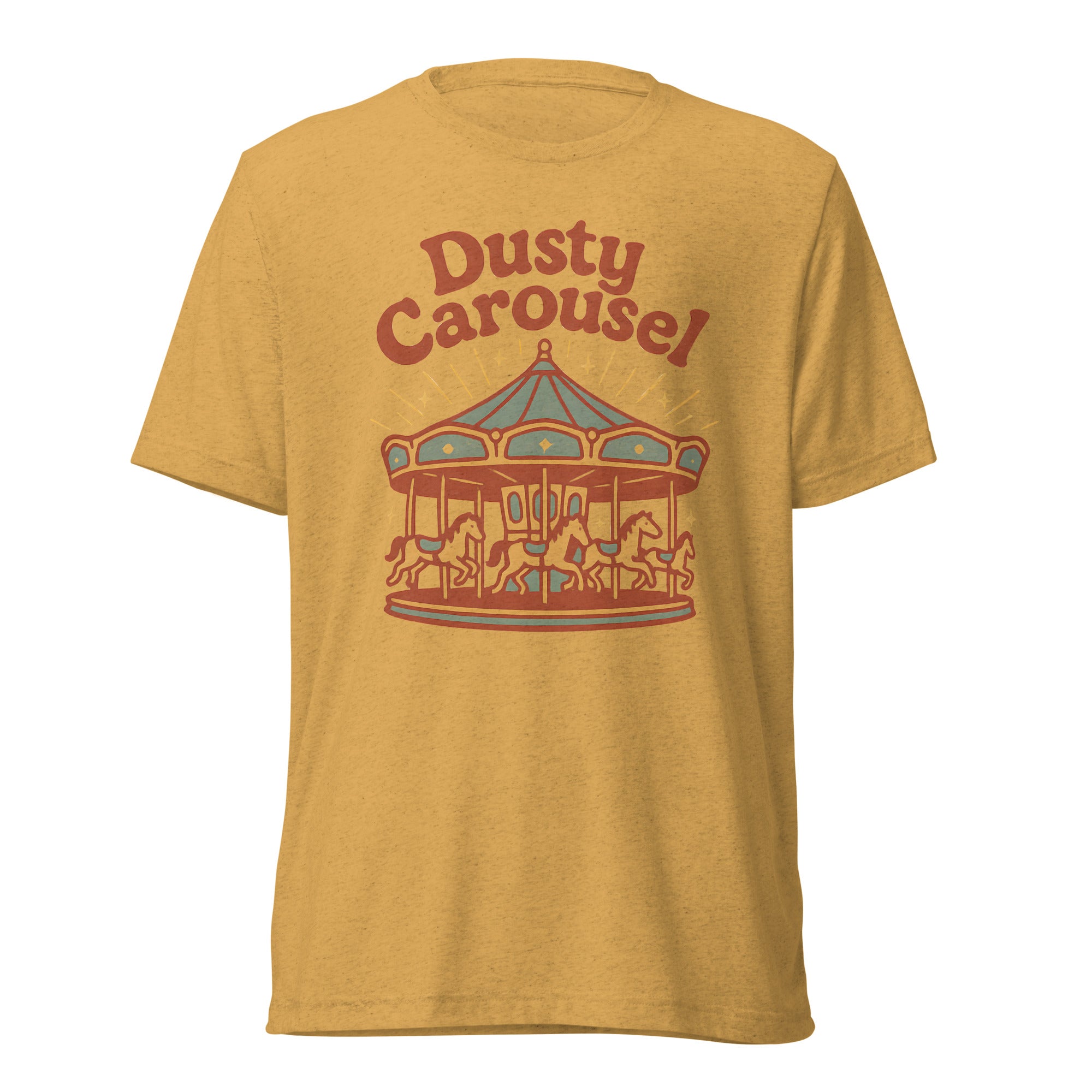 Dusty Carousel T-Shirt – The Horses Keep Turning